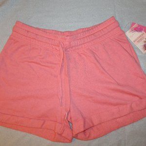 Southern Spirit cuffed shorts, NWT, Dark Blush/Peach, Size Womens XS